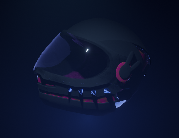 Apparently I made a helmet for it too the files for which have been completely lost except for this singular render lmao