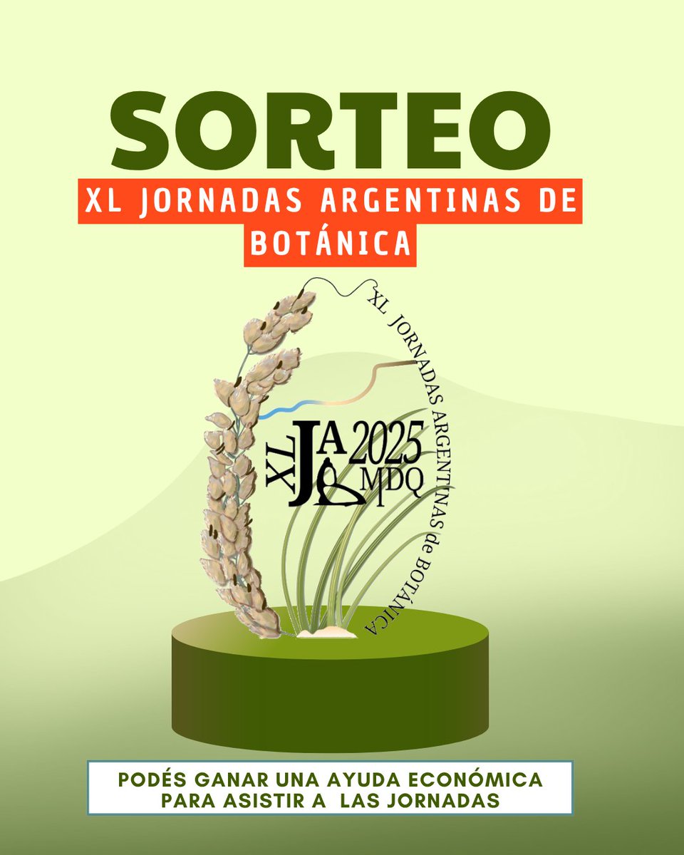 sabotanica's tweet photo. 🎉🌿 ¡El 21 de junio cumplimos años!
En el marco de nuestro mes aniversario, y conscientes del difícil contexto que atraviesa la ciencia en Argentina, desde la CD de la SAB decidimos sortear 10 ayudas económicas para asistir a las XL Jornadas.
#SAB80Años #JAB2025 https://t.co/SDPU3UotWo