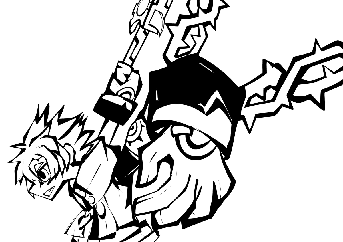 Doodle RUDO SUREBREC
#GACHIAKUTA 
#GACHIART
#ガチアクタ