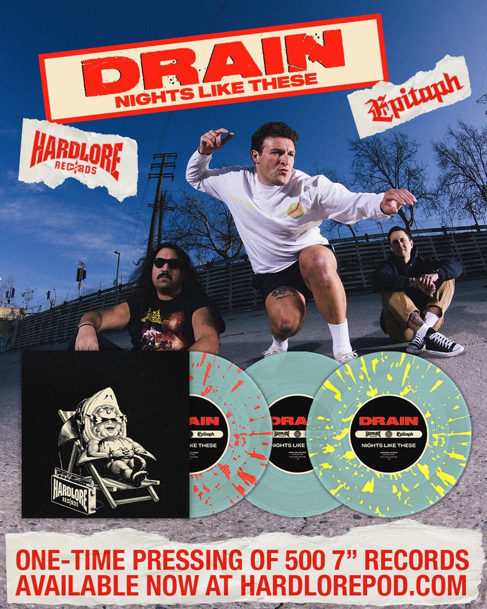 drain831's tweet image. drain831.com
…IS YOUR FRIEND 🌀
New album out Nov 7th on @epitaphrecords !
“Nights Like These” out NOW with limited vinyl out on @hardlorepod !
THANK YOU 🙏 ❤️