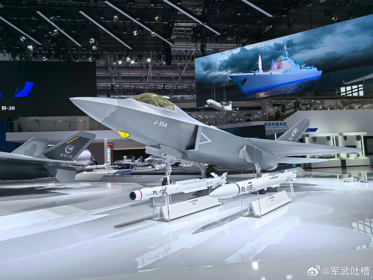 warsurv's tweet photo. 🇮🇳💥🇵🇰
#Pakistan already keeps #India’s #AirForce nearly GROUNDED — what happens when #PAF fields #JF35 & #KAAN 5th-gen beasts?
#MilitaryPower #5thGenFighter #SouthAsia #GeoPolitics #BreakingNews https://t.co/qwuVhFs2u2
