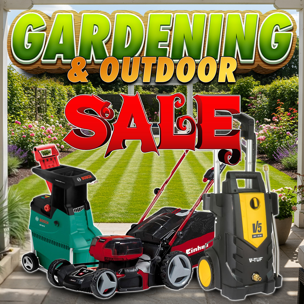 🌿✨ Our Gardening &amp; Outdoor SALE is here! ✨🌿
We’ve got brilliant offers on lawn mowers, pressure washers, shredders and more to help you get your garden in top shape this summer. 💪🌼
These deals won’t be around for long! 🔧🔥