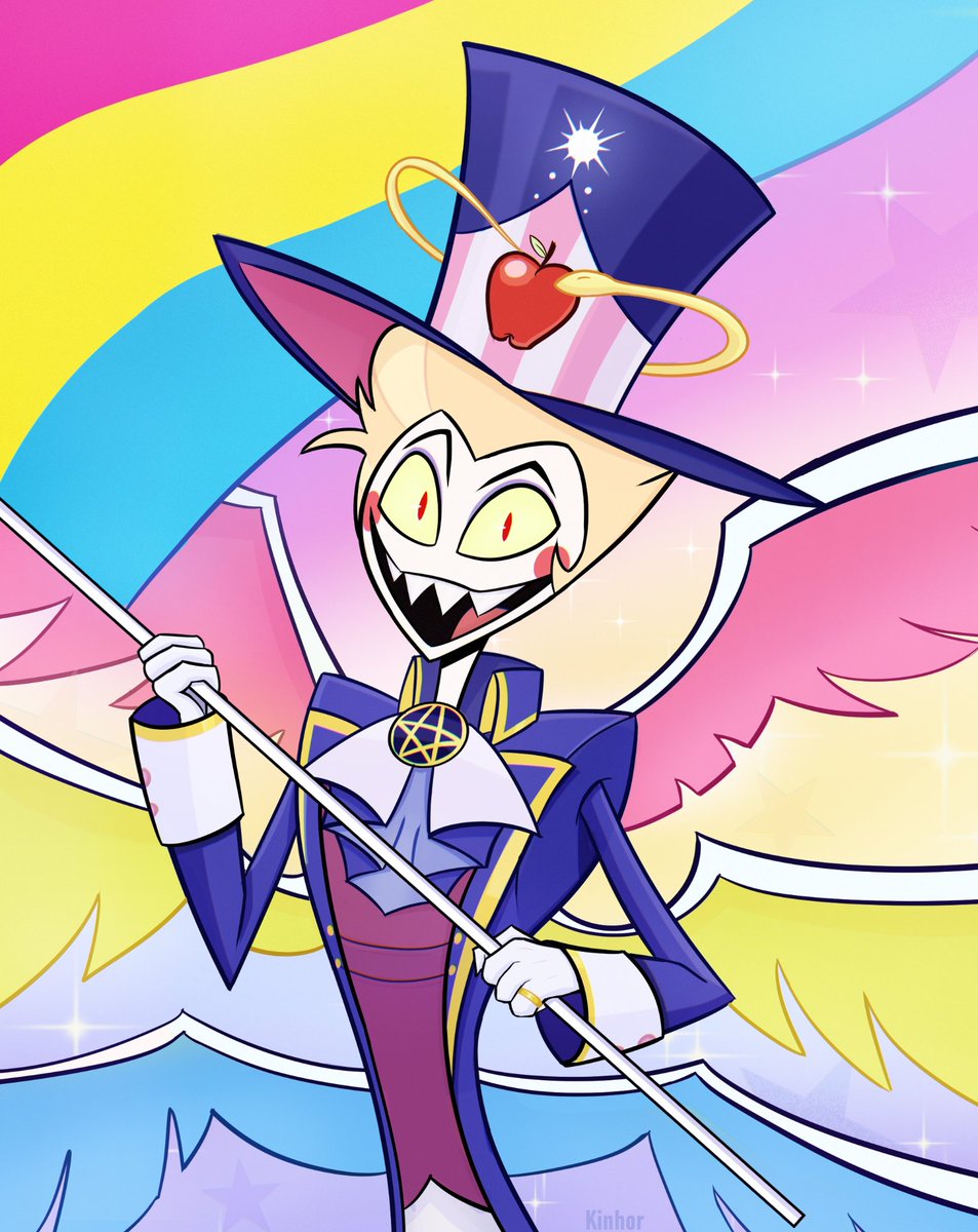 I love his outfit✨

#HazbinHotelFanart #LuciferMorningstar #HazbinHotelLucifer