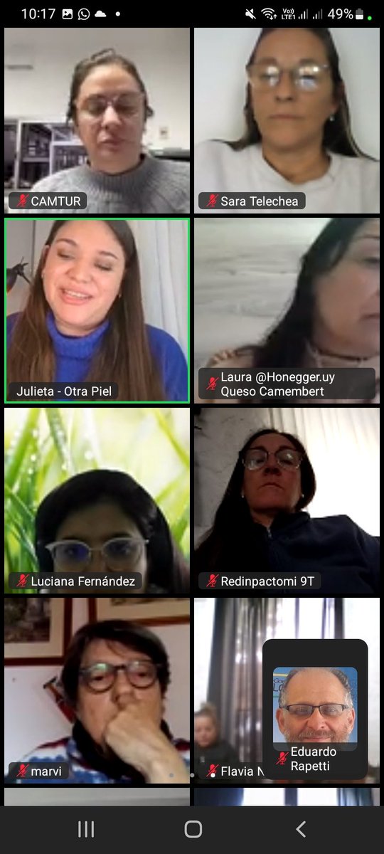 sanjose_turismo's tweet photo. 🔴 Ahora, con @CamturUruguay #CAMTURConecta, 
promoviendo la #Red de #mujeres en #Turismo 🇺🇾
En nombre de @sanjosegobierno, 
desde el Área de Turismo de la Intendencia de San José, reiteramos el compromiso con los #ODS y 
 la equidad de género #ODS5 
#SomosTurismo #JuntosPodemos https://t.co/CSsPPeehRn