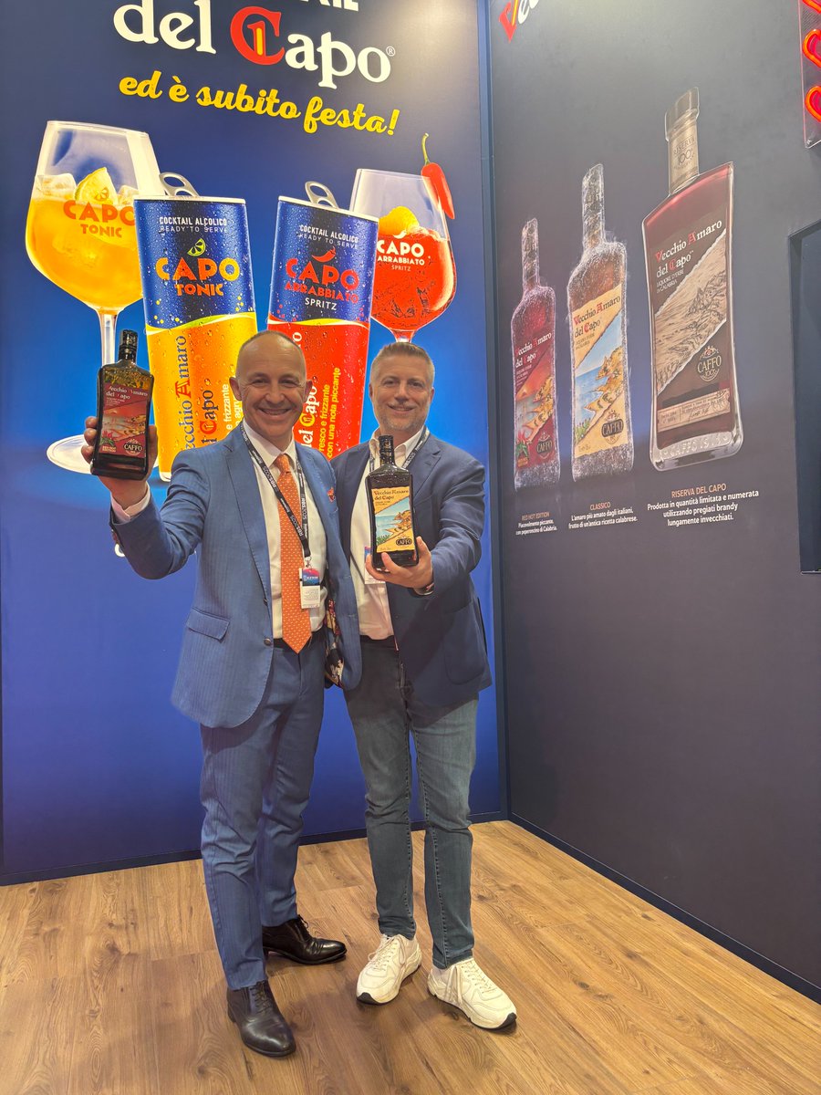 Un viaggio tra emozioni, sapori e sogni al Roma Bar Show 2025.

Grazie al Gruppo Caffo che ci ha voluti al proprio fianco. Il futuro si scrive con passione, innovazione e tradizione.

#RomaBarShow #PubliOne #GruppoCaffo #VecchioAmaroDelCapo #MadeInItaly