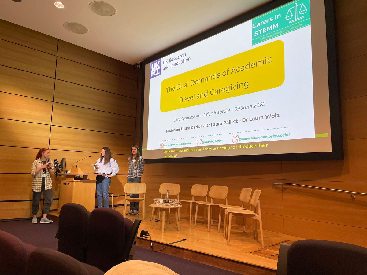 London Infection Network for/by ECRs (LINE) (@londonecr) on Twitter photo We’re excited to have <a href="/DrLauraWolz/">Dr Laura Wolz</a> and <a href="/CarterL_J/">Prof. Laura Carter</a> from <a href="/STEMM_carers/">Carers in STEMM</a> with us today to tell us about their important work advocating for equitable and accessible support for those balancing caring and career. #LINEsymposium2025 We’re excited to have <a href="/DrLauraWolz/">Dr Laura Wolz</a> and <a href="/CarterL_J/">Prof. Laura Carter</a> from <a href="/STEMM_carers/">Carers in STEMM</a> with us today to tell us about their important work advocating for equitable and accessible support for those balancing caring and career. #LINEsymposium2025