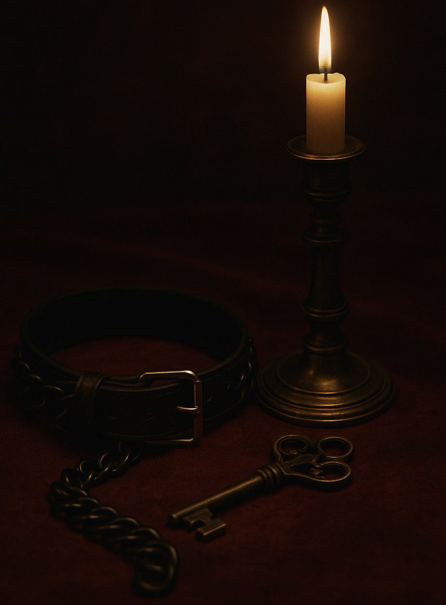 theQuietGoddess's tweet image. The flame flickers.
The metal waits.
And I—
I decide when the lock clicks.

#DommeControl #ObedienceUnlocked #SymbolicPower