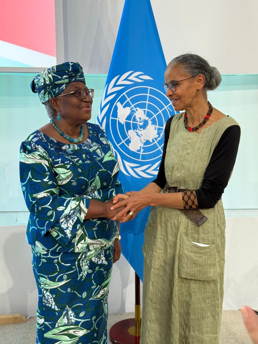 Ngozi Okonjo-Iweala (@noiweala) on Twitter photo At the United Nations Ocean Conference in Nice, France where President <a href="/EmmanuelMacron/">Emmanuel Macron</a> and the UN Secretary General <a href="/antonioguterres/">António Guterres</a> have just praised the @WTOs work on reaching an agreement on curbing $22 billion in Harmful Fisheries Subsidies that lead to Illegal, Unregulated At the United Nations Ocean Conference in Nice, France where President <a href="/EmmanuelMacron/">Emmanuel Macron</a> and the UN Secretary General <a href="/antonioguterres/">António Guterres</a> have just praised the @WTOs work on reaching an agreement on curbing $22 billion in Harmful Fisheries Subsidies that lead to Illegal, Unregulated