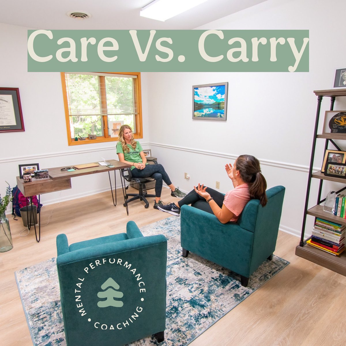 As coaches, leaders, and helpers, it is so easy to be overly invested in the outcomes and feeling states of our people.

We can CARE without CARRYING. We can care about their well-being and support their development without carrying their discomfort and emotional pain.