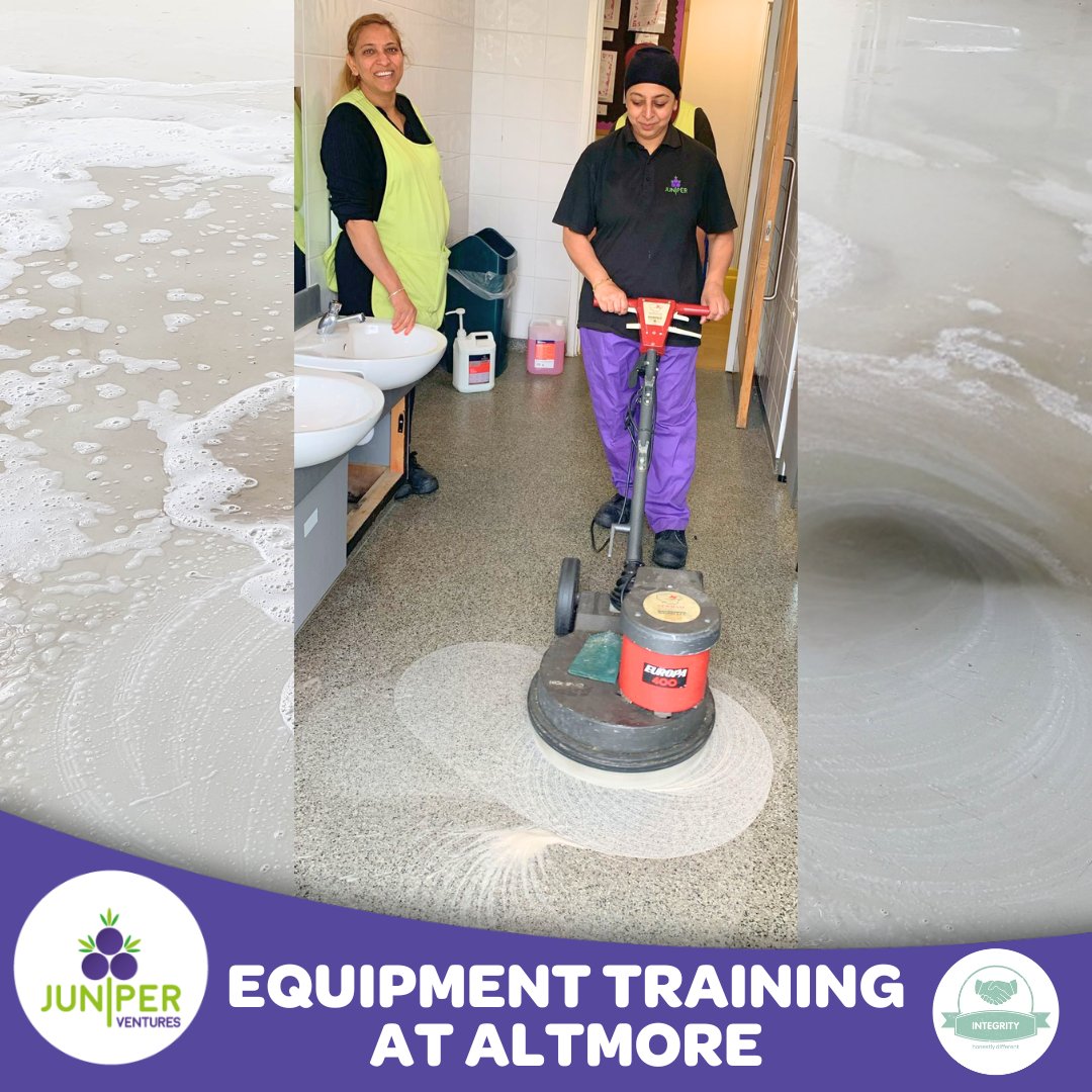 At Juniper Ventures, we train all staff to use pro-grade cleaning equipment, tackling tough areas like toilets &amp; high-traffic zones with ease.

We don’t cut corners. We clean them.
👉 juniperventures.co.uk
#CleaningExcellence #SchoolSupport #JuniperVentures