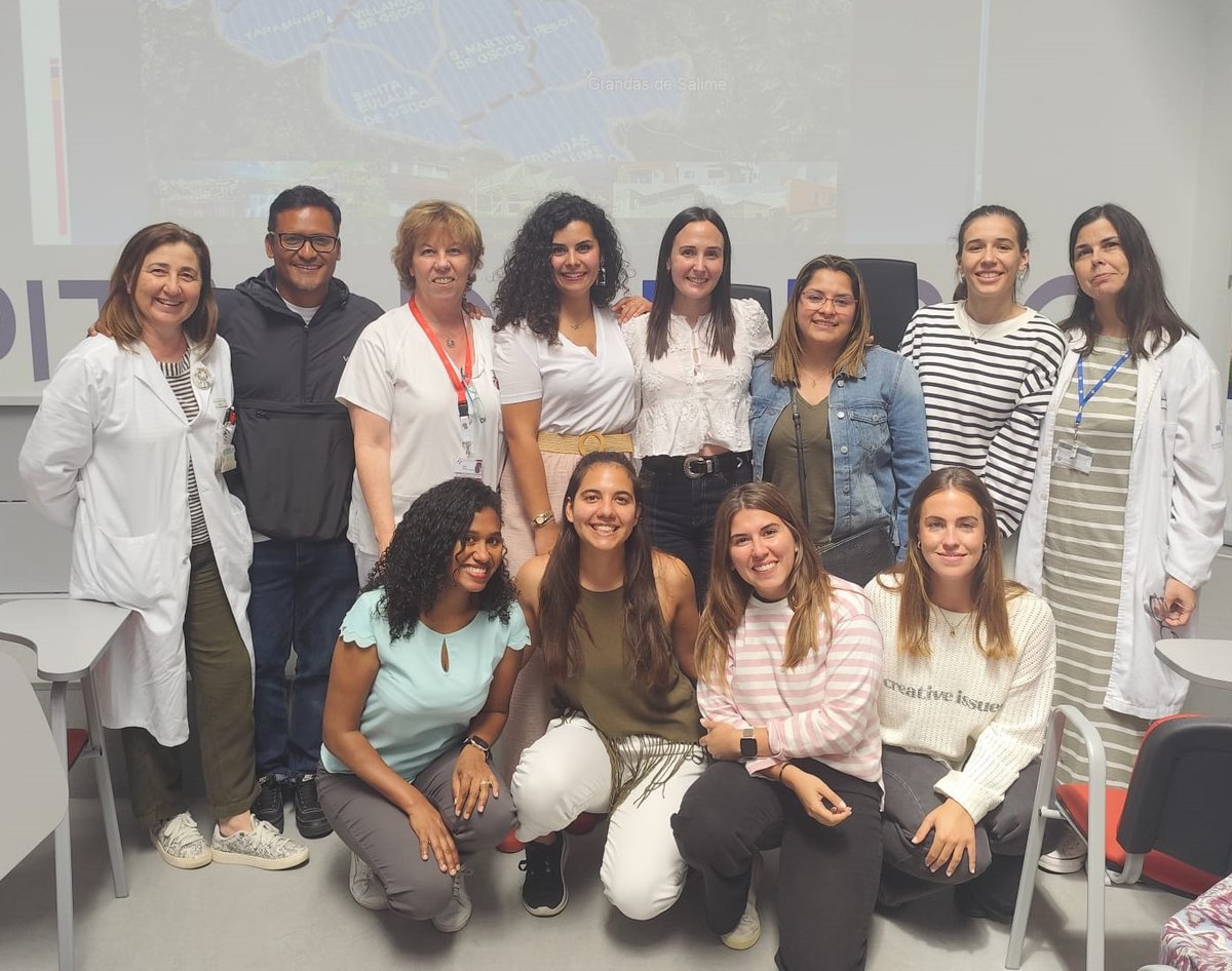 🏥El 𝐇𝐨𝐬𝐩𝐢𝐭𝐚𝐥 𝐝𝐞 𝐉𝐚𝐫𝐫𝐢𝐨 ha acogido hoy el acto de recepción de siete residentes, cuatro de #Medicina y tres de #Enfermería, que desarrollarán su formación sanitaria especializada en el área sanitaria I
➡️También asistieron las tres enfermeras que culminaron su
