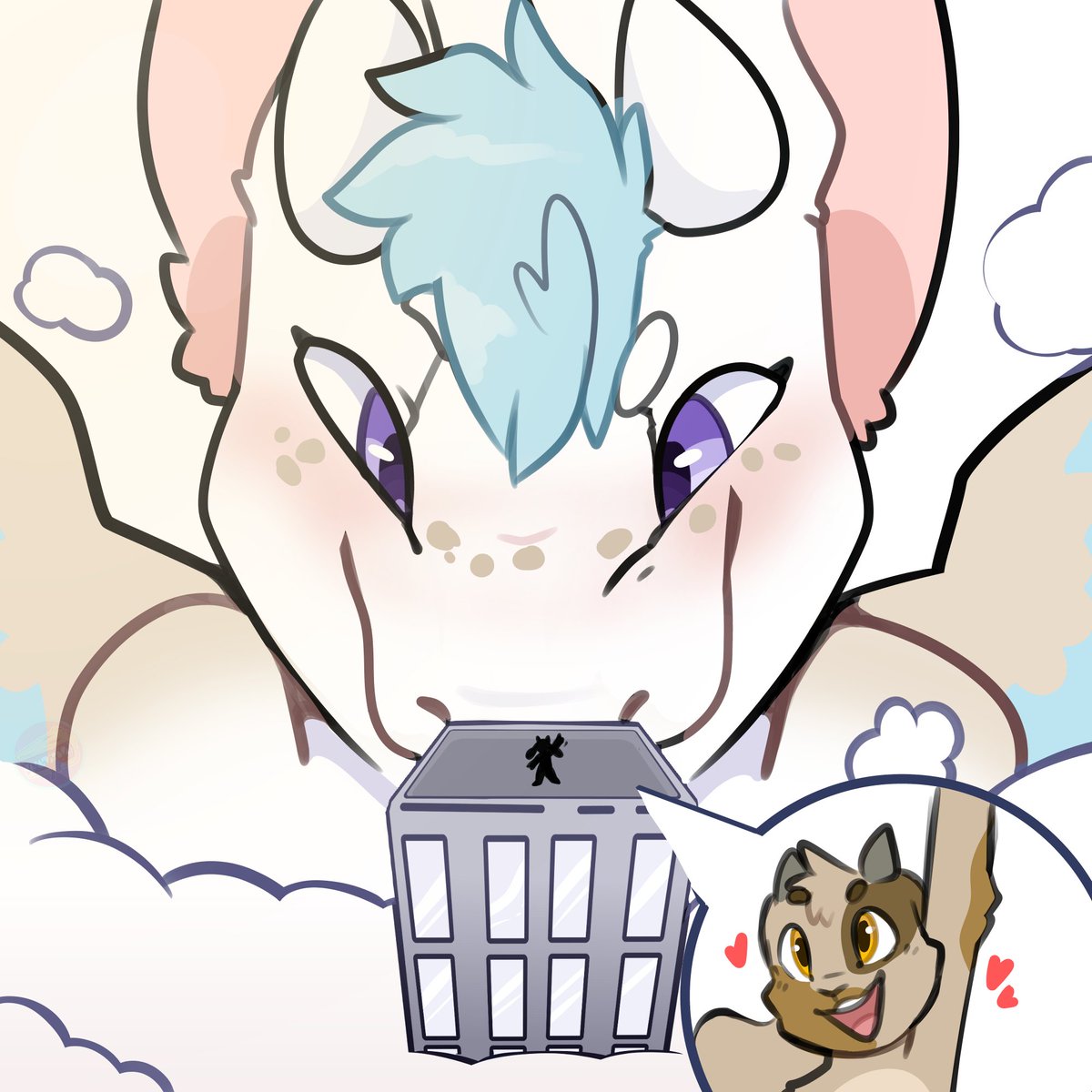 Sometimes dragons get big!
Commission for <a href="/SnoIsTaken/">ʚ Sno ɞ 🔞</a> featuring <a href="/NotablyBloated/">Nota</a>