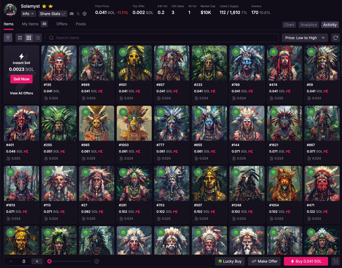 Solamyst SOLD OUT tweet media