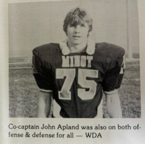 OLD SCHOOL
Minot High's co-captain and 1983 standout on the gridiron.
#wdaoldschool