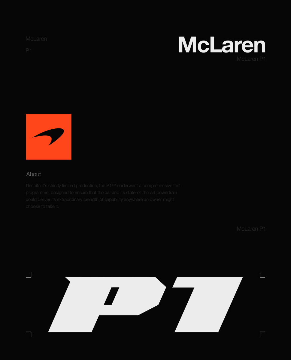 MCLAREN P1 → <a href="/McLarenF1/">McLaren</a>