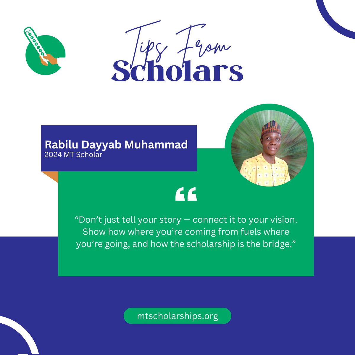MtScholarships's tweet photo. Stay tuned. We’ll be sharing more tips and reminders every day leading up to launch. 

#GraduateSchool #MichaelTaiwoScholarships #MTScholarships #2025Countdown https://t.co/9PgAWAU2YK