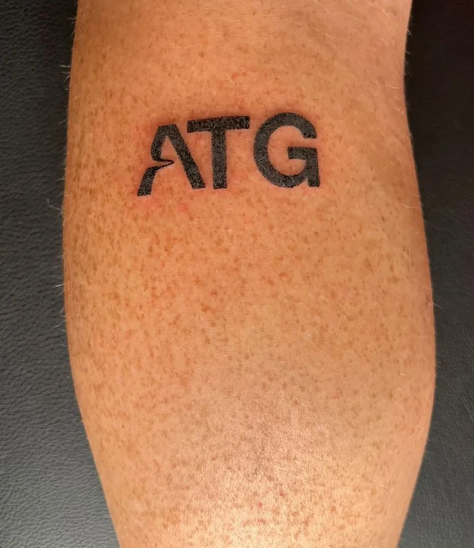 The kind of loyalty you can’t wash off... 🖤🖤🖤

Who else out there is ATG branded for life?