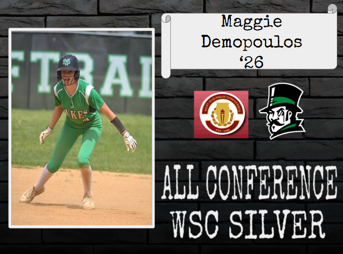 Congrats to Junior Maggie Demopoulos!