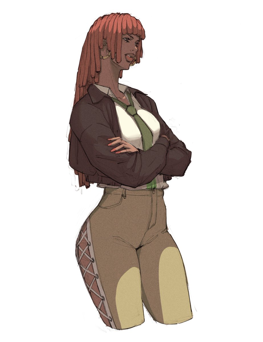 yansom_'s tweet image. Black OCs