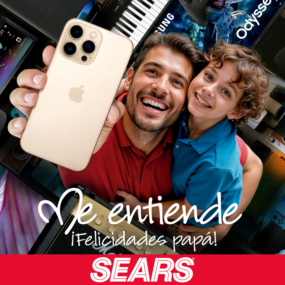 Papá se merece lo mejor… y lo sabe 👔💝 

Sorpréndelo con un regalo que combine funcionalidad y estilo 👉 sears.com.mx

#SearsMeEntiende