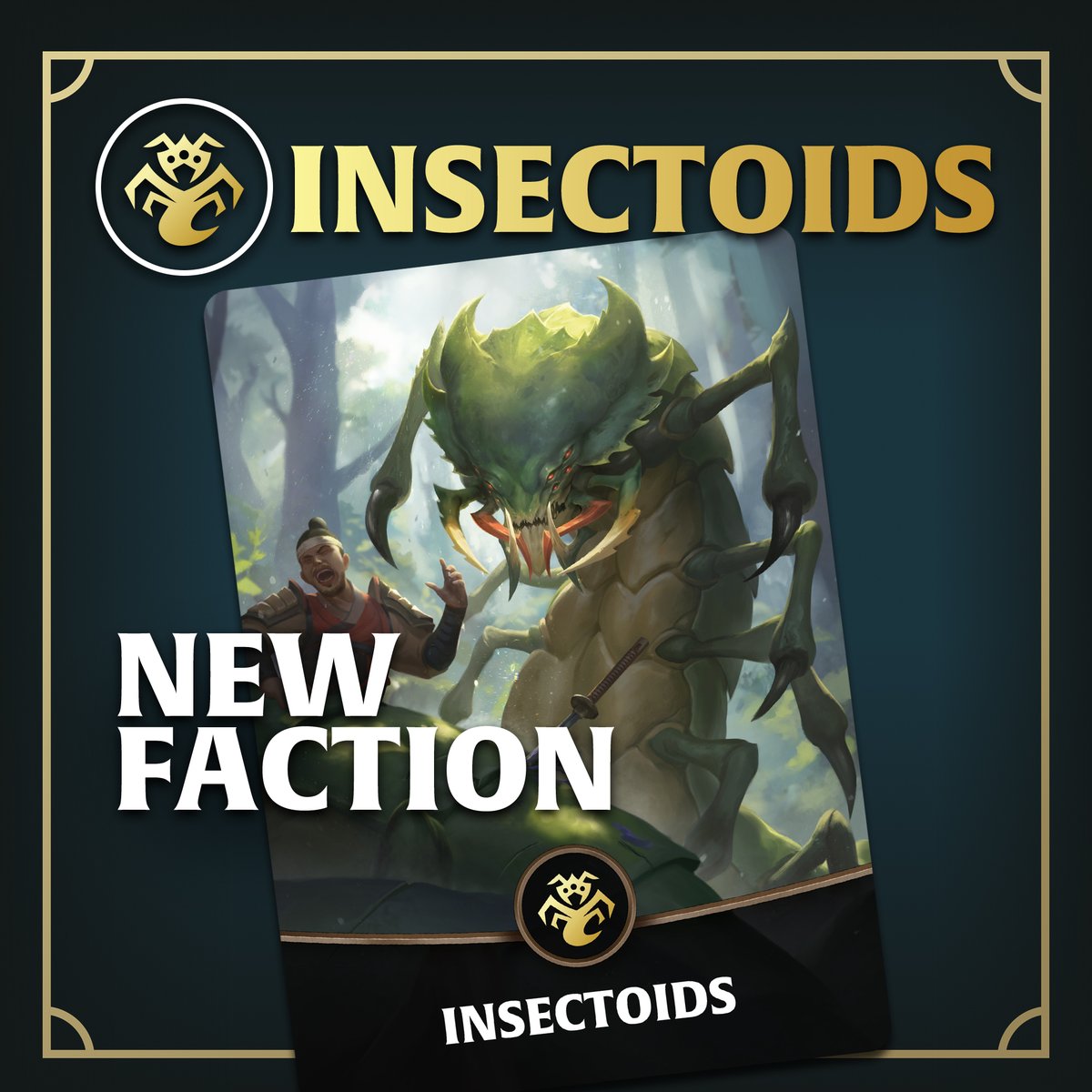 🔸New faction: Insectoids🔸

...and then there were 16. The Insectoids are the last faction to complete the Nexus season 1 roster!

gamefound.com/en/projects/re…