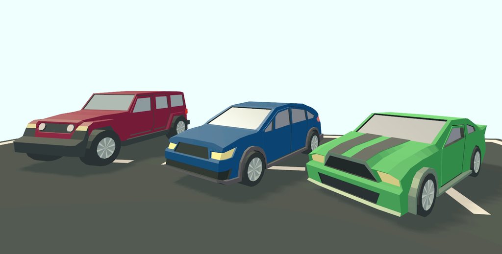 RoarluneC's tweet image. Few more NPC cars 🚗 
#indiedev #godot #blender #gamedev
