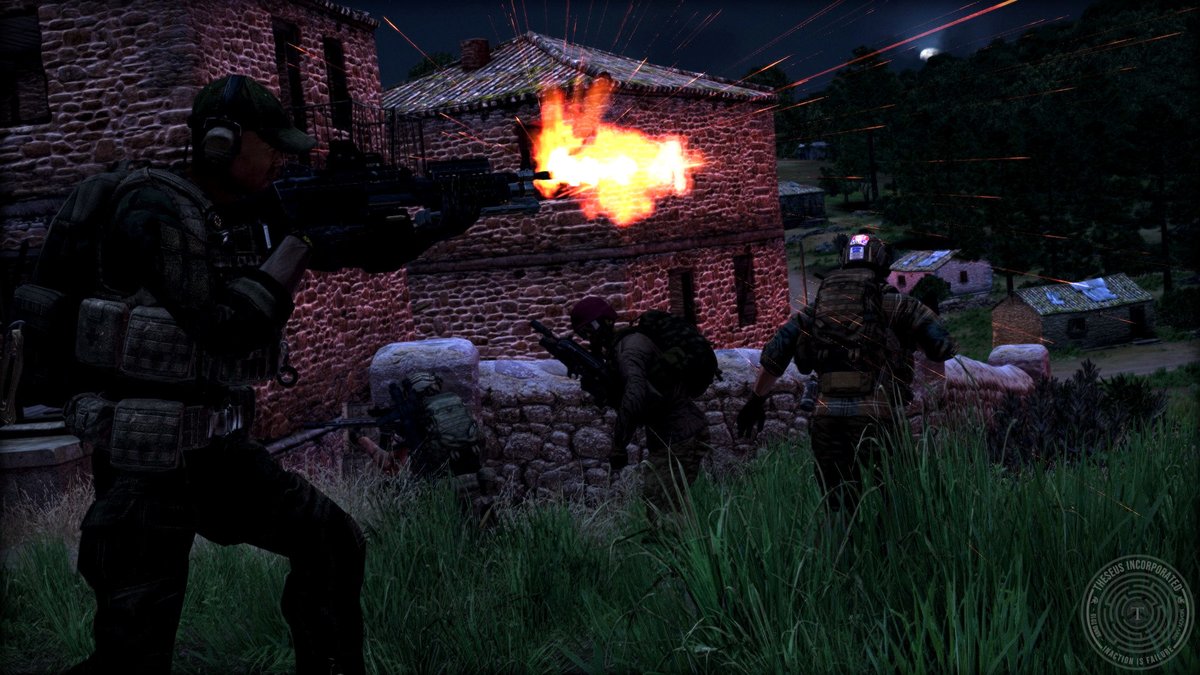 TheseusInc's tweet image. Theseus Air Service

After surviving an air crash, Theseus contractors pushed through hostile ground under fire to reach a distant exfil site.

📸 Check out our contractors' footage:
youtu.be/cdY5_QB6O6k
youtu.be/oyoBinvTD5Y

#Arma3 #ArmaPhotography @ArmaPlatform