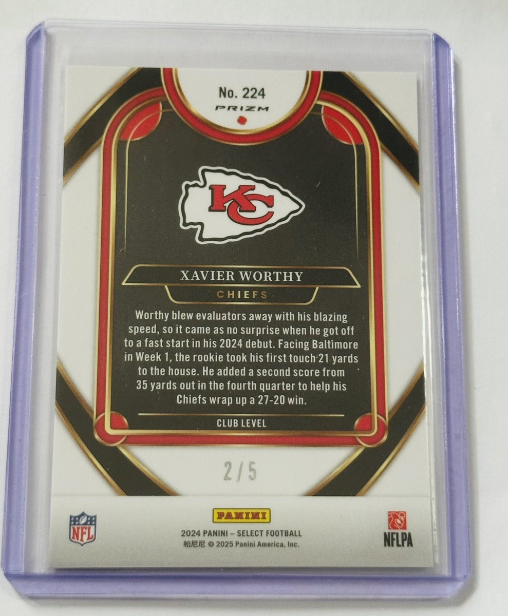 Joe Iuppa (@joeydoves77) on Twitter photo Monday Morning Sales Post🔥🔥🙌🙌2024 Select Club Level Prizm Chiefs Rookie WR Xavier Worthy # 2/5!!!🔥🔥 $225 shipped OBO…please feel free to contact me…thanks! <a href="/eshecker/">Eric Hecker</a> <a href="/BuckCityBreaks/">Buck City Breaks</a> <a href="/zack0978/">Zack Cunningham</a> Monday Morning Sales Post🔥🔥🙌🙌2024 Select Club Level Prizm Chiefs Rookie WR Xavier Worthy # 2/5!!!🔥🔥 $225 shipped OBO…please feel free to contact me…thanks! <a href="/eshecker/">Eric Hecker</a> <a href="/BuckCityBreaks/">Buck City Breaks</a> <a href="/zack0978/">Zack Cunningham</a>