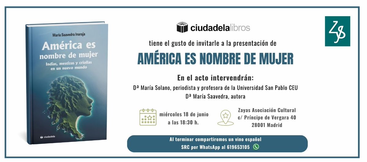 María Saavedra (@mariasaavedrai) on Twitter photo ¡Ya tenemos fecha para la presentación del libro de <a href="/CiudadelaLibro/">Ciudadela Libros</a> ! Estáis todos invitados para compartir un buen rato. ¡Ya tenemos fecha para la presentación del libro de <a href="/CiudadelaLibro/">Ciudadela Libros</a> ! Estáis todos invitados para compartir un buen rato.