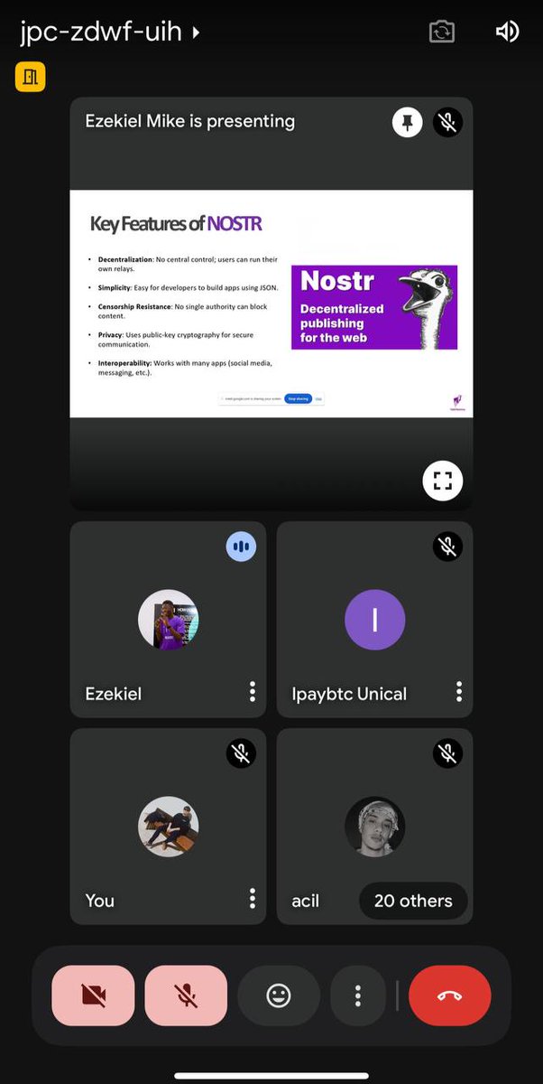 Nostr Workshop by YakiHonne &amp; @IpaybtcUnical  Community : Successfully Held! ✅

Event Highlights:
📌 Theme: YakiHonne x Ipaybtc community Nostr Workshop
👥 Attendance: 28 engaged participants joined the session
🔗 Showcase: Introduce Nostr , Experience YakiHonneBitcoin，Payment