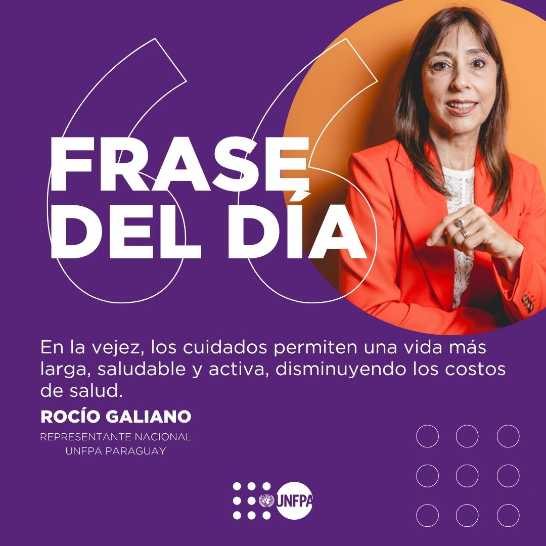 UNFPA Paraguay (@unfpapy) on Twitter photo Invertir en políticas de cuidados es invertir en una sociedad más justa y solidaria.
Las personas mayores son una fuente invaluable de sabiduría y experiencia, y deben ser apoyadas en esta etapa de vida. 💖✨
Unite al <a href="/UNFPA/">UNFPA</a> y conocé más👉🏽 unf.pa/43vmPm7
<a href="/unfpa_lac/">Fondo de Población de las Naciones Unidas</a> Invertir en políticas de cuidados es invertir en una sociedad más justa y solidaria.
Las personas mayores son una fuente invaluable de sabiduría y experiencia, y deben ser apoyadas en esta etapa de vida. 💖✨
Unite al <a href="/UNFPA/">UNFPA</a> y conocé más👉🏽 unf.pa/43vmPm7
<a href="/unfpa_lac/">Fondo de Población de las Naciones Unidas</a>