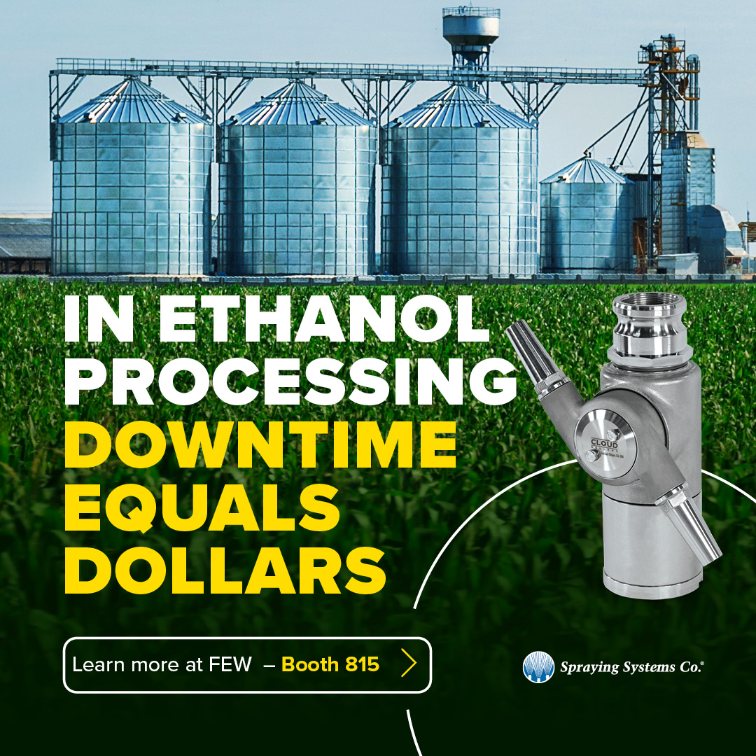 spraynews's tweet image. 🚨 In ethanol production, downtime hits the bottom line.

📍 Join us at Booth 815 during FEW and find out how Spraying Systems Co. helps keep your process earning.

📅 June 9th - 11th, 2025

#EthanolProcessing #SpraySolutions #FEWShow #TankCleaningTech #SprayingSystemsCo #FEW