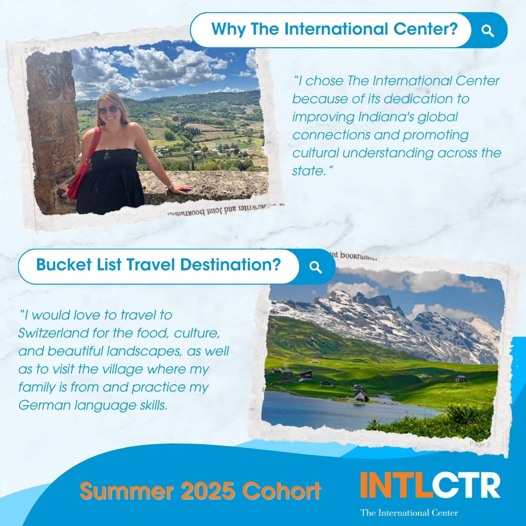 INTLCTR's tweet image. Next up on this #MeetTheInternMonday, please join us in welcoming Katy Olson! She is a graduate from @butleru and is a Master's student @GWtweets!
Click to read about why she chose The #INTLCTR and her bucket list travel destination!