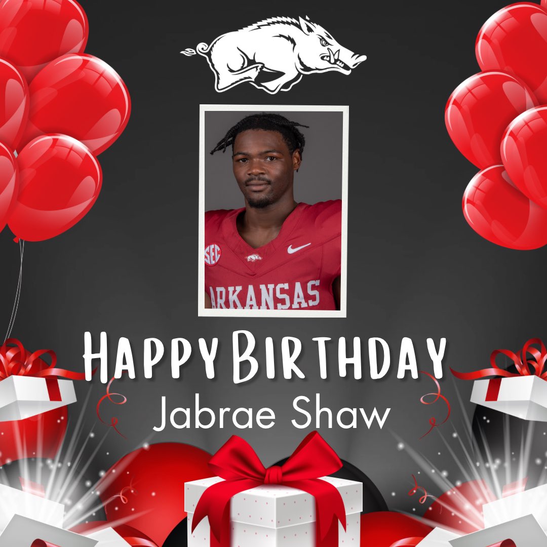 Happy Birthday to <a href="/JabraeShaw/">“Jabrae Shaw”</a> 🎂🐗