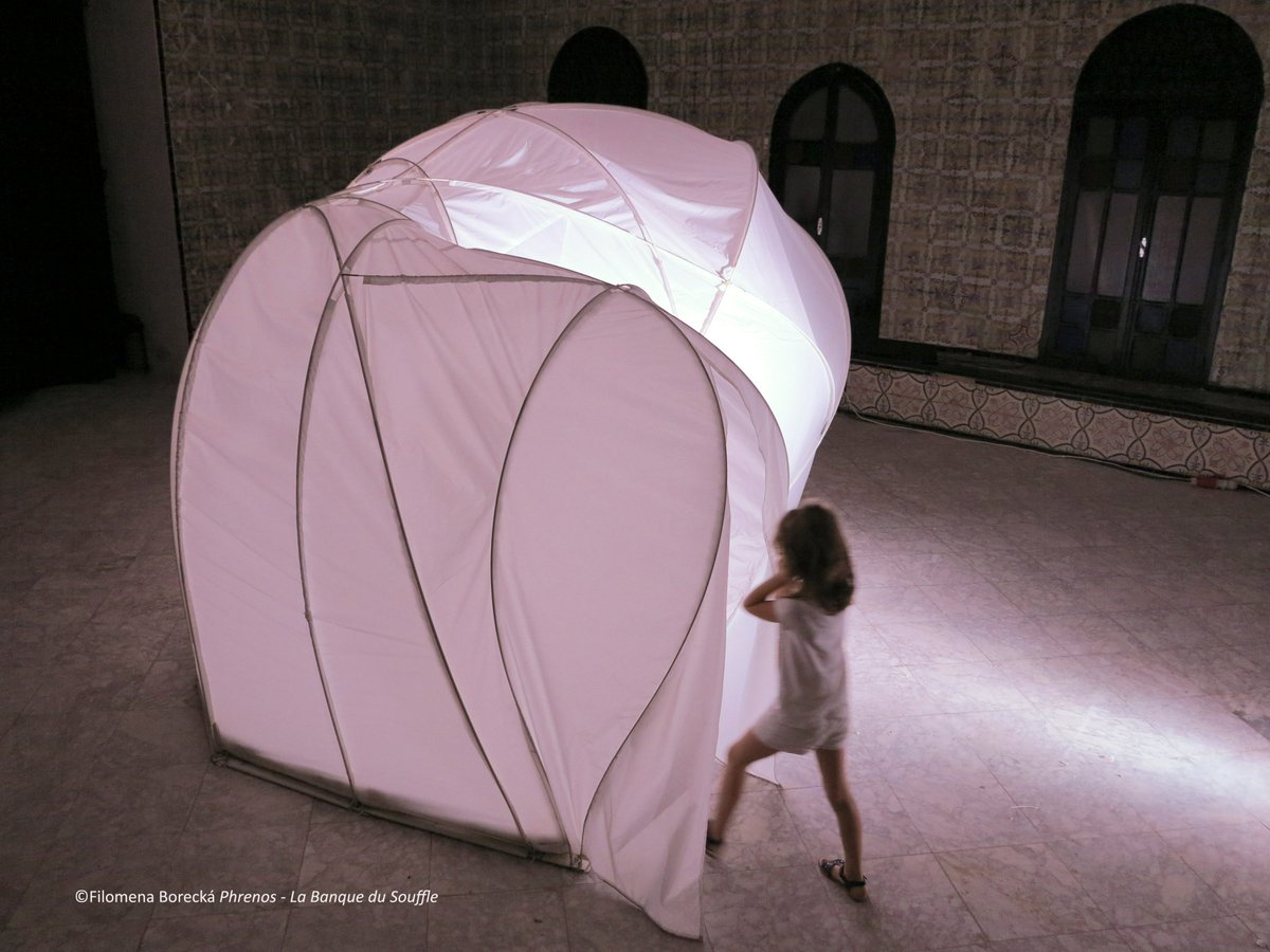 If in Oxford, make sure to pop into Maison Française d'Oxford which currently hosts a new exhibition featuring BREATHS – AIR BLADDERS, a captivating artwork by artist-researcher Filomena Borecká.
#CzechArt

On until 26 June: bit.ly/FilomenaBoreck…
