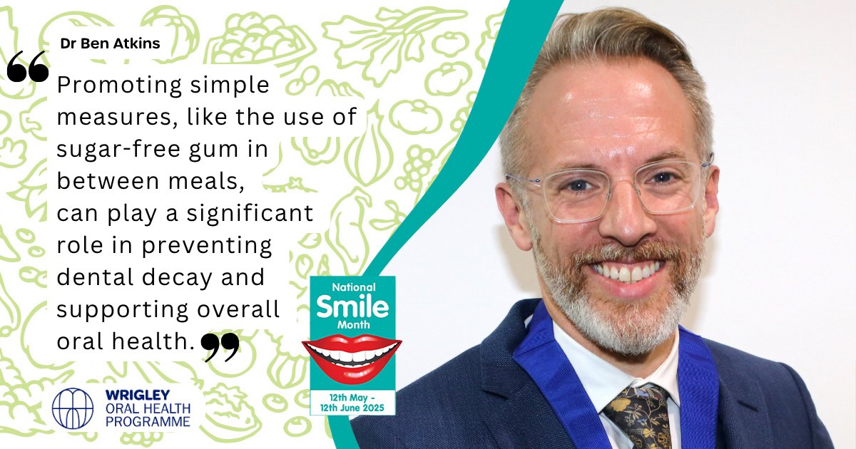 70% of dental professionals have reported an increase in patients attempting dangerous ‘DIY dentistry’.

Promoting sugar-free gum can help ease the strain on dental services. Discover more by visiting wrigleyoralhealthcare.co.uk

#SmileMonth #FeedYourSmile