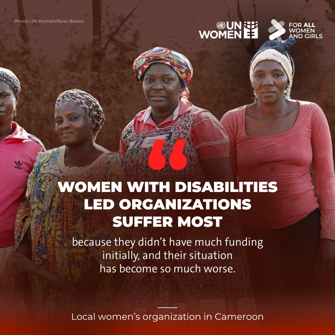 As life-saving services decrease, the lives of women and girls affected by crises are increasingly at risk.

Find out how humanitarian funding cuts are threatening women’s rights worldwide: unwo.men/eohk50W54cH

#ForAllWomenAndGirls