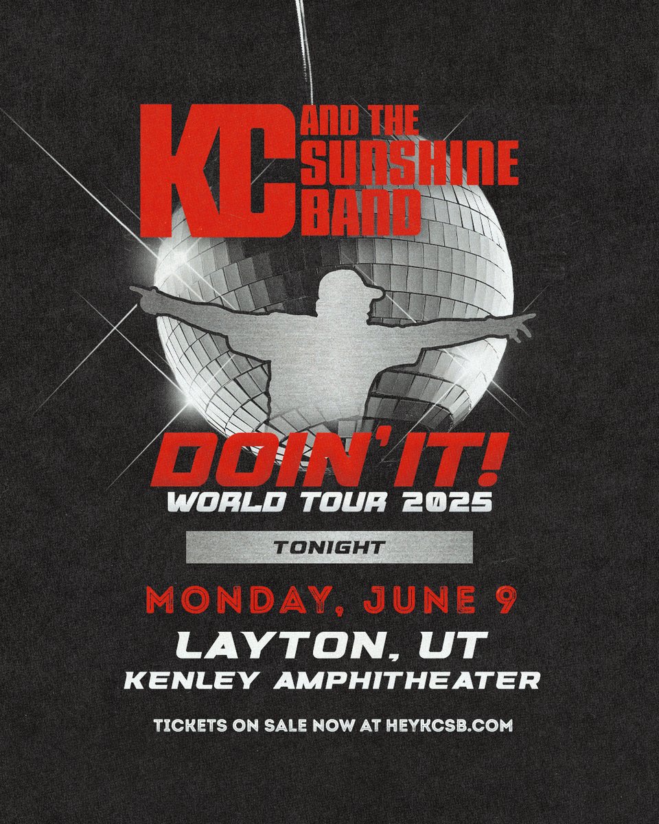 Layton, UT - you're up! See you guys at Kenley Amphitheater TONIGHT! heykcsb.com/pages/shows