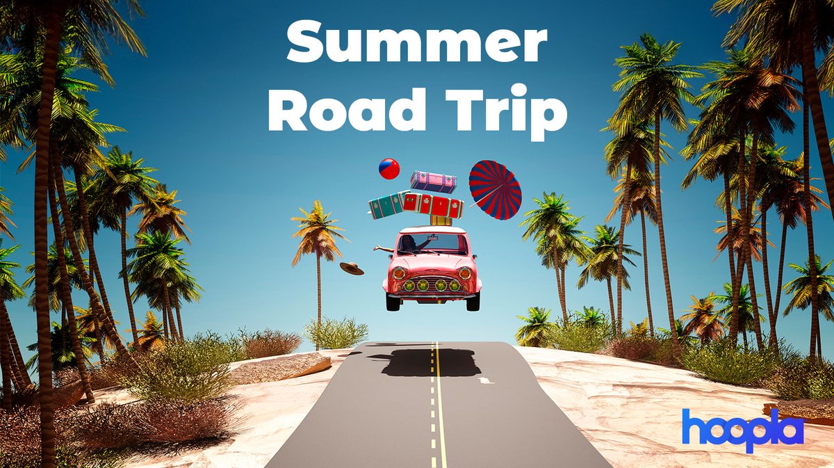 Embrace the summer vibes with this Hoopla collection. From comedy and adventure books to top-tier road trip music, it's all you need for a great time! hoopla.app.link/zjoRjzshKTb