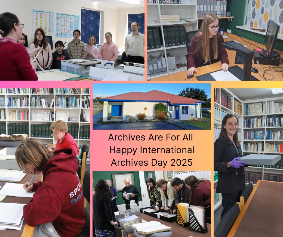 Happy International Archives Day!

Our archival collections are for everyone. We serve the Falkland's community and international researchers in accessing records
<a href="/FMHTrust/">Falklands Maritime Heritage Trust</a> <a href="/FalklandsGov/">Falkland Islands Gov</a> <a href="/FalklandsinUK/">FalklandsinUK</a> 

#InternationalArchivesDay #IAD2025 #IAW2025 #Archives #ArchivesAreAccessible
