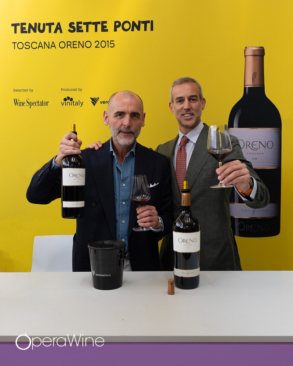 OperaWine (@myoperawine) on Twitter photo Here is the portrait of <a href="/TenSettePonti/">Tenuta Sette Ponti</a>, one of the great Italian producers selected by Wine Spectator for #operawine2025. During this year's Grand Tasting, they shared with guests their Toscana Oreno 2015. Congratulations again!
#OperaWine #WineSpectator #Vinitaly2025 Here is the portrait of <a href="/TenSettePonti/">Tenuta Sette Ponti</a>, one of the great Italian producers selected by Wine Spectator for #operawine2025. During this year's Grand Tasting, they shared with guests their Toscana Oreno 2015. Congratulations again!
#OperaWine #WineSpectator #Vinitaly2025