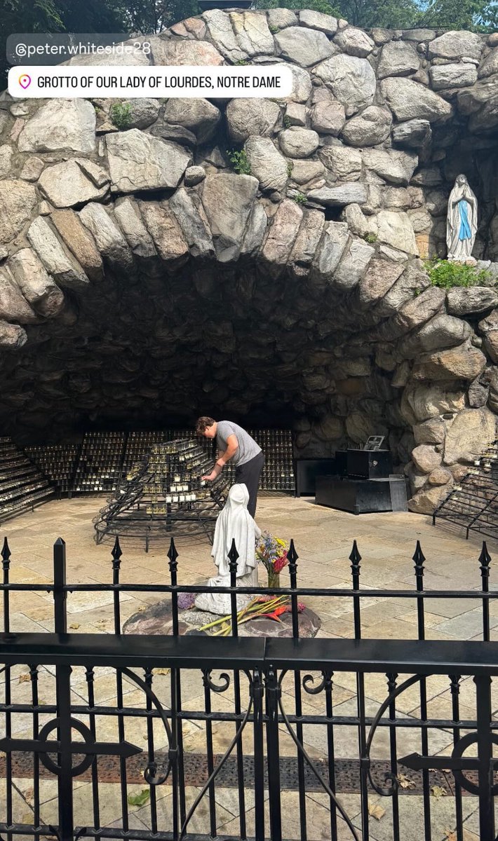 I’m super excited to say that I will be at The Notre Dame <a href="/NDFootball/">Notre Dame Football</a> football camp today! The campus is amazing and I’m ready to compete!
<a href="/DaleRodick/">Dale Rodick II</a> <a href="/CoachChad_T3/">Coach Chad</a> <a href="/morr_movement_/">Trevor Morrison</a> <a href="/grant_abbott35/">Grant Abbott</a> <a href="/NDrecruiting01/">Notre Dame Recruiting</a> <a href="/CoachJoeRudolph/">Joe Rudolph</a> <a href="/Marcus_Freeman1/">Marcus Freeman</a> <a href="/FBIGNATIUS/">Saint Ignatius HS Football</a> <a href="/WildcatRecruit/">IgnatiusFBRecruiting</a>