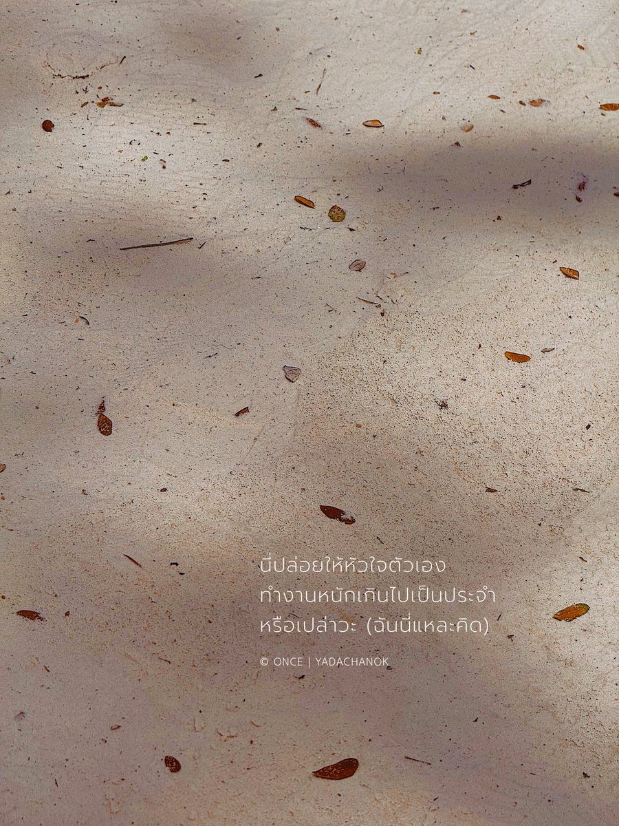 ความเจ็บปวดในชีวิต 
ก็มีอยู่บ้าง 
เอ๊ะ หรือมีอยู่มากนะ

แล้วไงล่ะ
ความสุขก็มีอยู่พอตัว
เอาเถอะ ค่อยๆเข้าใจก็ได้มั้ง

🌊