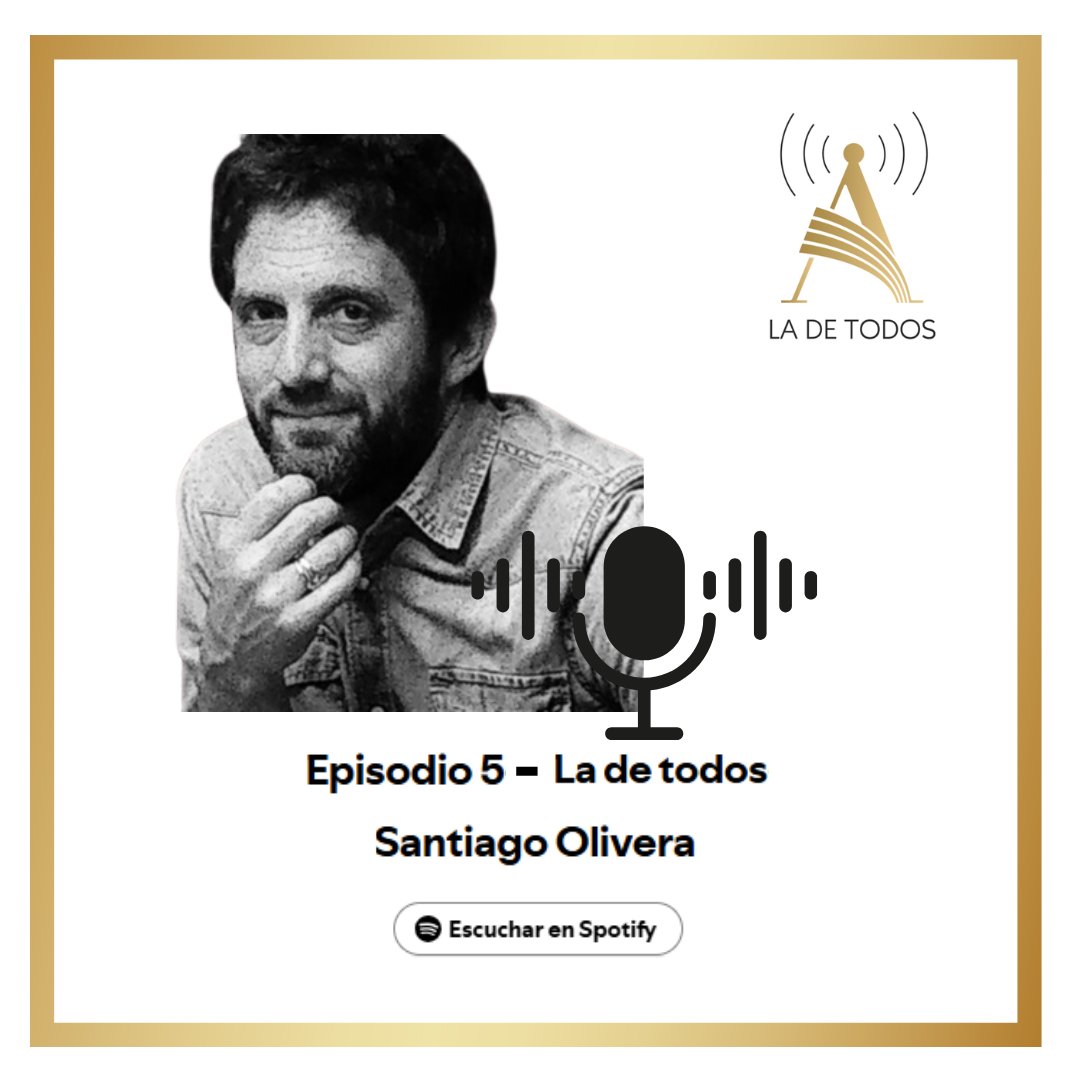 #LadeTodos | #Podcast 🎙️En este nuevo episodio contamos con Santiago Olivera, presidente de la Academia #Argentina de la #Publicidad creators.spotify.com/pod/show/acade…