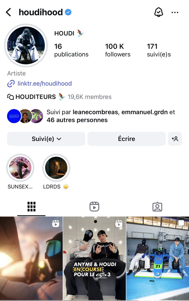 Juillet 2022 to Juin 2025 📈🥹

100k sur Insta ⛷️