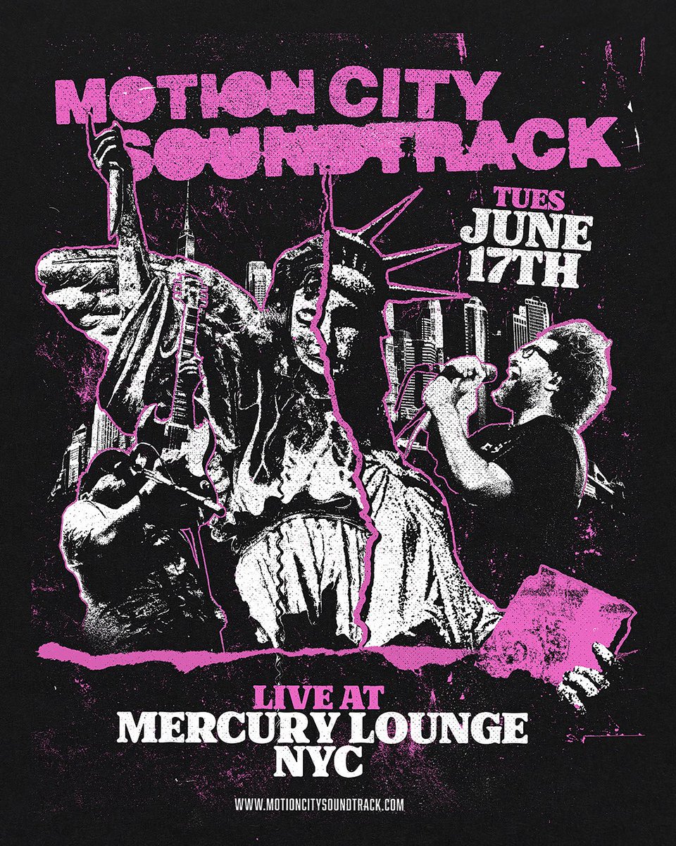 MotionCityMusic's tweet photo. NEW YORK. Mercury Lounge. June 17th. Tickets on sale Friday. Sign up for early access with the link in bio. You won't want to miss this… https://t.co/3jLRbc6zP1