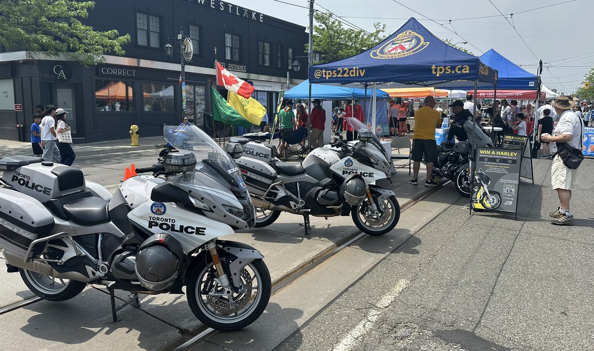 TPSMotorSquad's tweet photo. We attended The Lakeshore Village Grilled Cheese Challenge on Saturday with the Special Olympics Harley Davidson Raffle bike on Saturday.
We also brought two of our motors which were a big hit.
https://t.co/co1Exot37E
#HMS8
#HM37
#HM47 https://t.co/KjD1eMZMam