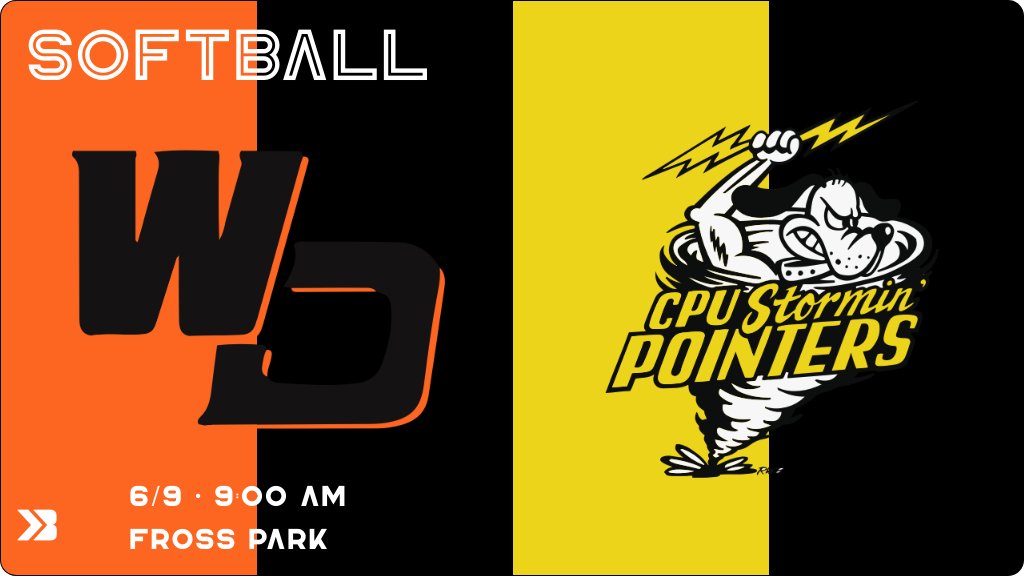 Softball (7th Grade) Game Day! - Check out the event preview for the The Center Point-Urbana Stormin Pointers vs The West Delaware Hawks. It starts at 9:00 AM and is at Fross Park. gobound.com/ia/ighsau/soft…
