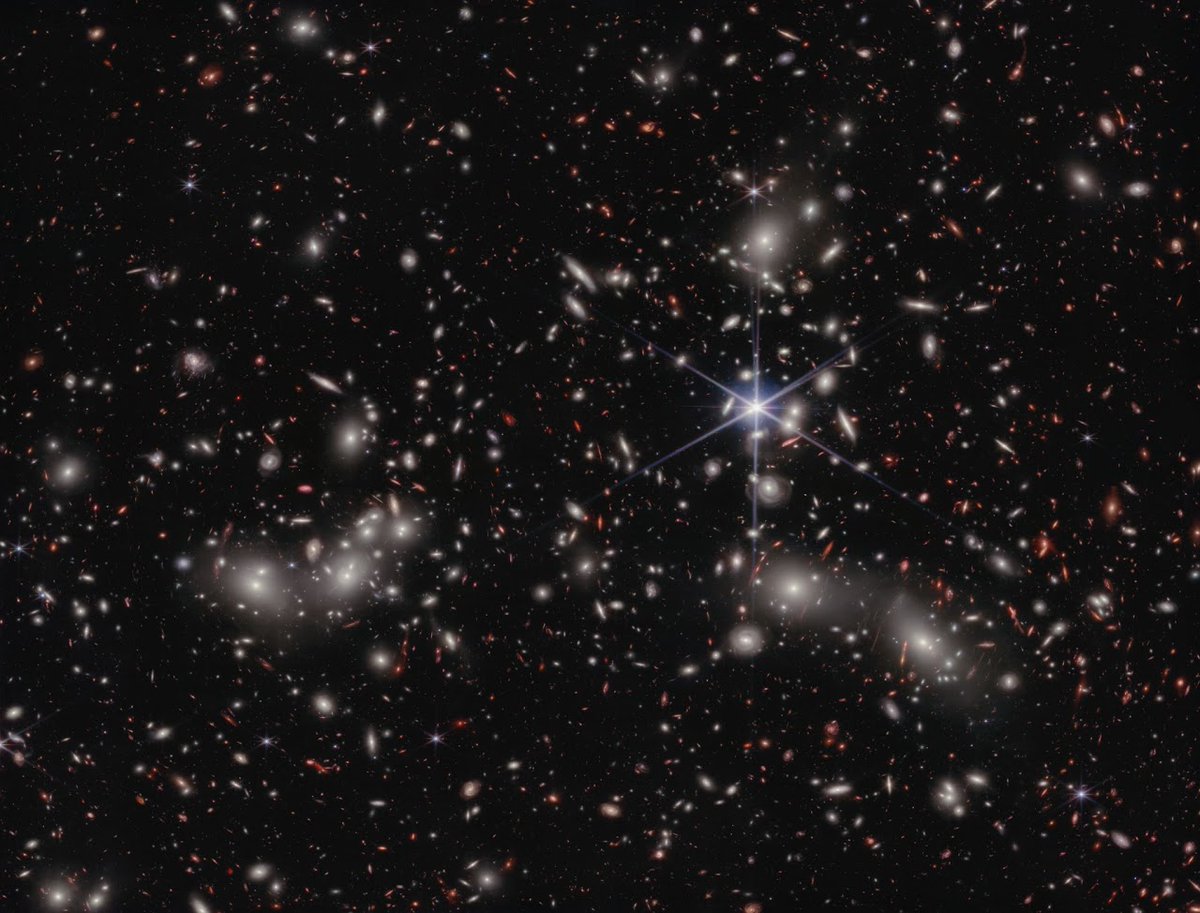 AsgardiaSpace's tweet photo. This JWST image shows 50,000 sources of near-infrared light—each one a cosmic traveler across time and distance.
📸 Credit: NASA, ESA, CSA, I. Labbe, R. Bezanson, A. Pagan
#JWST #SpaceImage #InfraredAstronomy https://t.co/x7uYaQgGyU