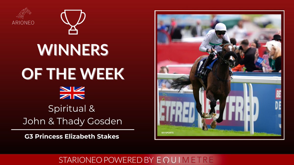 Arioneo (@arioneo_off) on Twitter photo 🏇 Lightning speed from Spiritual in the G3 Princess Elizabeth Stakes!
Congrats to <a href="/_Clarehaven_/">Clarehaven</a> for this sensational win!
High performance, high reward. 💪
#arioneo #equimetre #horsedatascience #empoweryourexpertise 🏇 Lightning speed from Spiritual in the G3 Princess Elizabeth Stakes!
Congrats to <a href="/_Clarehaven_/">Clarehaven</a> for this sensational win!
High performance, high reward. 💪
#arioneo #equimetre #horsedatascience #empoweryourexpertise